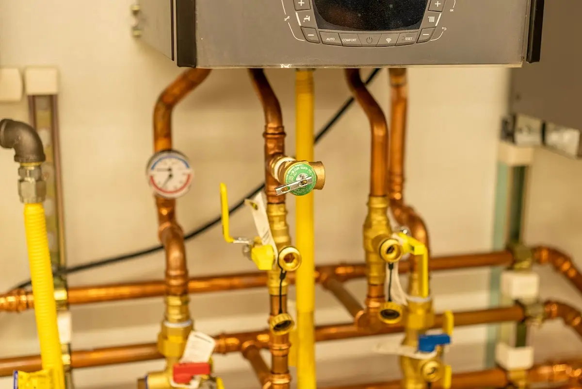 Licensed technician providing Slab Leak Repair for a homeowner in Suffolk